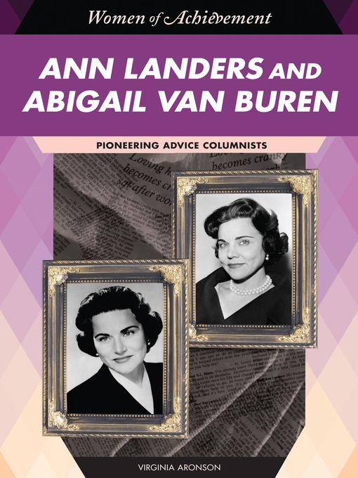 Title details for Ann Landers and Abigail Van Buren by Virginia Aronson - Wait list